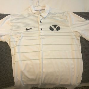 BYU Nike golf shirt. Size medium.